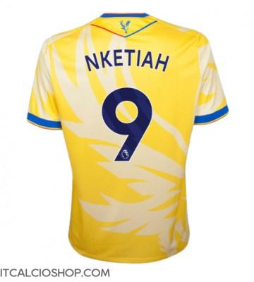 Crystal Palace Eddie Nketiah #9 Seconda Maglia 2024-25 Manica Corta